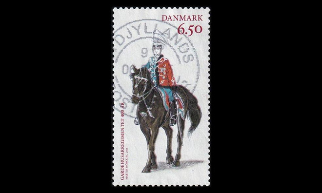 Tanska 1799 o Kaartin husaarirykmentti 400v (2014)