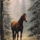 postikortti hevonen - pikkukuva 1