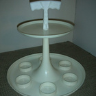 vintage Tupperware karuselli tarjotin - pikkukuva 1