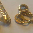 14 k kultainen riipus panssariketjulla, design Karl Laine - pikkukuva 5
