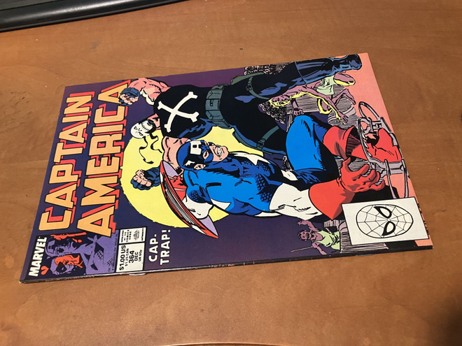 MARVEL CAPTAIN AMERICA 364/1989 HYVÄ
