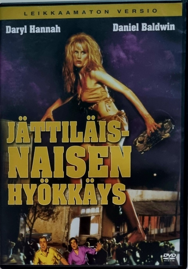 JÄTTILÄISNAISEN HYÖKKÄYS DVD