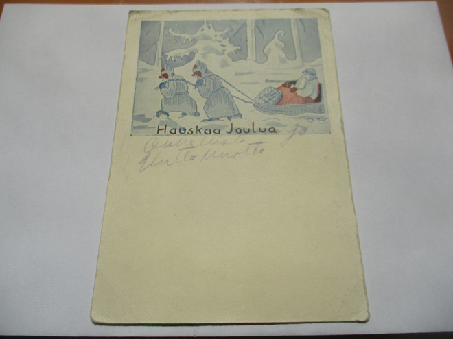 Hauskaa Joulua kp - n 1940