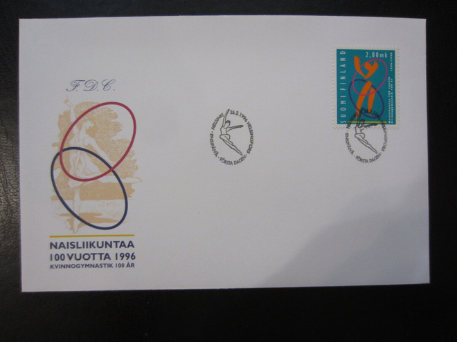 FDC 1996 Naisliikunta 100 vuotta