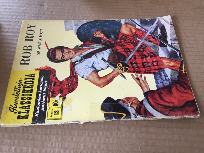 KUVITETTUJA KLASSIKKOJA 13 ROB ROY
