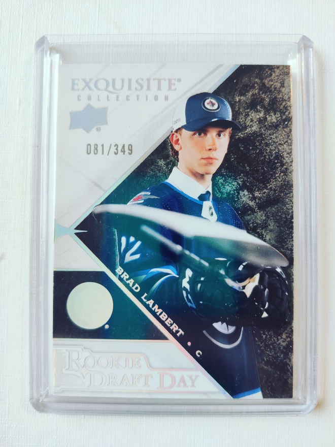 Brad Lambert - 24-25 Exquisite Rookie Draft Day /349