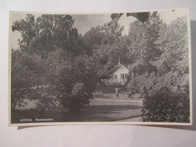 VANHA Postikortti Kotka 1950-l Alkup.Mallikappale
