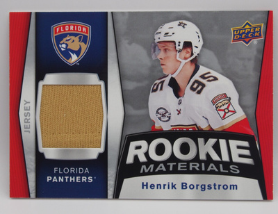 2018-19 UD Rookie materials Henrik Borgström