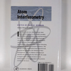 Paul R. Berman : Atom Interferometry - pikkukuva 2