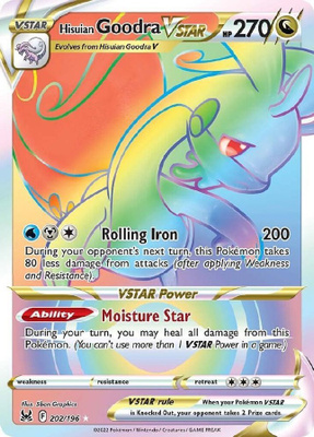 Hisuian Goodra VSTAR 202/196 - Lost Origin - NM/M
