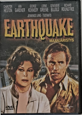 EARTHQUAKE MAANJÄRISTYS DVD