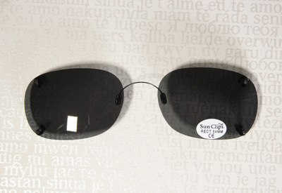 Polaroidut LEADER aurinkosuojat silmälasien päälle, 54 mm