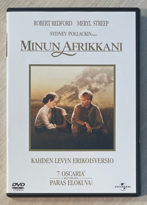 Minun Afrikkani (1984) Robert Redford & Meryl Streep (2DVD)
