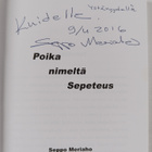 Seppo Meriaho : Poika nimeltä Sepeteus (signeerattu, teki... - pikkukuva 3