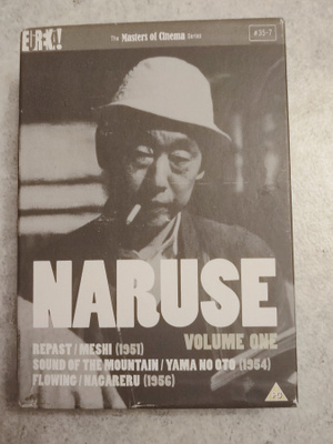 Naruse Volume One 3DVD EUREKA MASTERS OF CINEMA