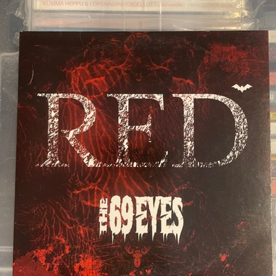 THE 69 EYES - Red cd-single (pahvikuori) Gothic Rock