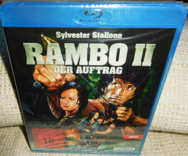 Rambo II (muoveissa) Blu-ray
