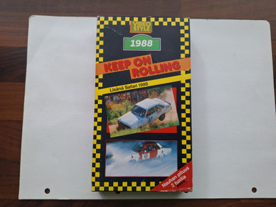 KEEP ON ROLLING 1988 - VHS Kasetti