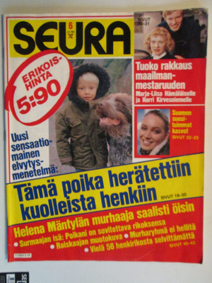SEURA LEHTI 6 / 1982 SISÄLLYSLUETTELO KUVAT 2 - 4
