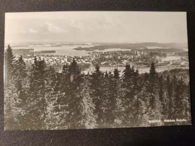 VANHA Postikortti Kuopio 1963 Karhumäki Alkup.Mallikappale
