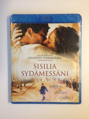 Sisilia sydämessäni (Blu-ray) ohjaus Giuseppe Tornatore UUSI