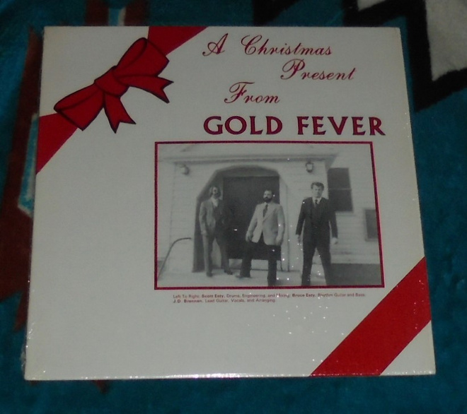 GOLD FEVER ~ A Christmas Present ~ LP    J. D. Brennan