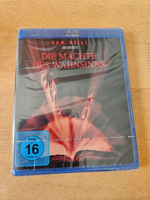 In the Mouth of Madness (Blu-ray, uusi)