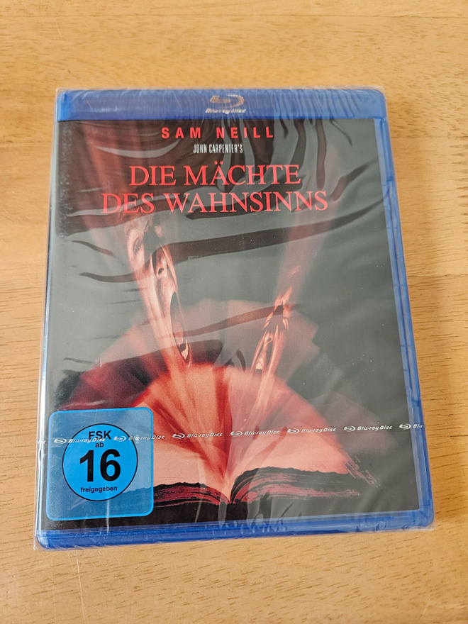 In the Mouth of Madness (Blu-ray, uusi)