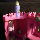 (Moose) Prinsessa linna pinkki 22cmx13cmx22,5cm ( korkeus) - pikkukuva 3