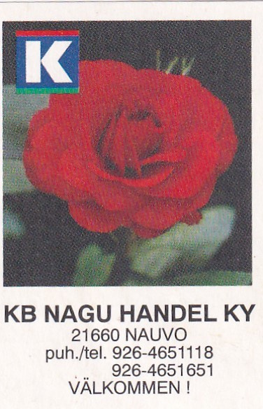 Nauvo, KB Nagu Handel Ky  , 2/13