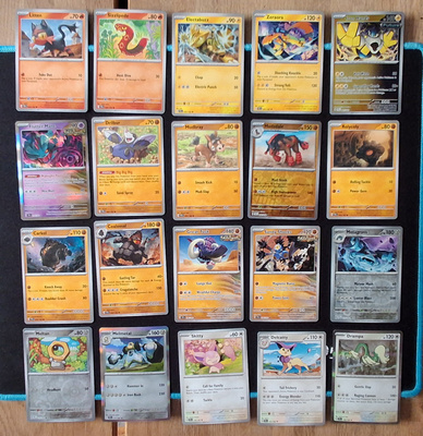 Pokemon kortit 20kpl (#84 Temporal Forces)
