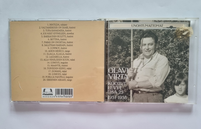 OLAVI VIRTA: KOOTUT LEVYT OSA 25 1957-1958 CD