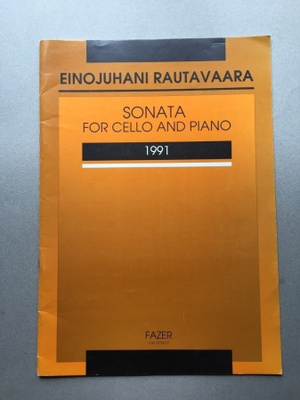 Einojuhani Rautavaara, Sonata for cello and piano