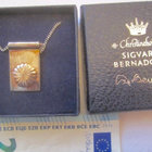VANHA Riipus Hopeaa 925 Design Sigvard Bernadotte Tanska - pikkukuva 1