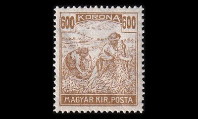 Unkari 394 ** Viikatemies 600 Kr (1924)
