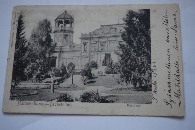 Hämeenlinna-kortti vuodelta 1903!!!