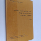 Derek John Scott Robinson : Finiteness Conditions and Gen... - pikkukuva 1