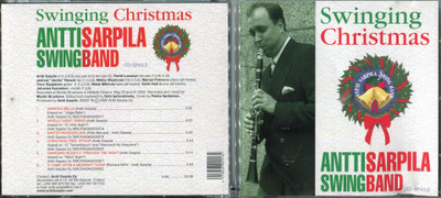 ANTTI SARPILA SWING BAND . JOULU CD-LEVY .SWINGING CHRISTMAS