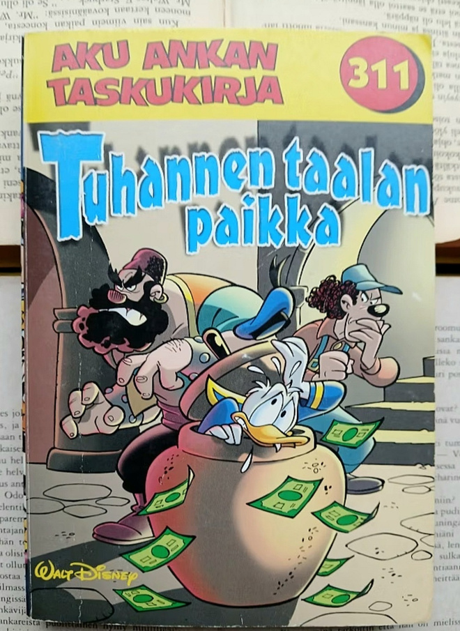 Aku Ankan taskukirja 311: Tuhannen taalan paikka