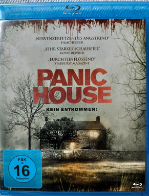Panic house (2014) blu-ray
