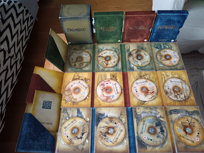Lord of the Rings Trilogy Special Extended Edition 12DVD Box