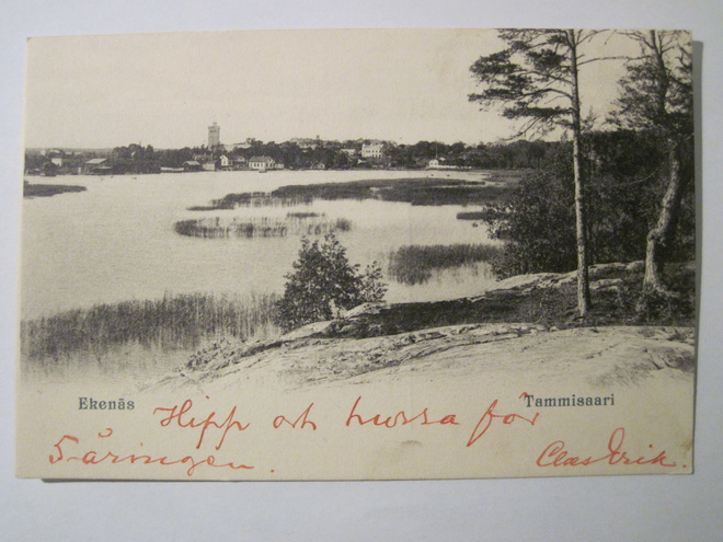 VANHA Postikortti Tammisaari 1900-luku