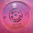 WIGAN'S CHOSEN FEW :: FOOTSEE / 7 DAYS TOO LONG : VINYYLI 7" - pikkukuva 3