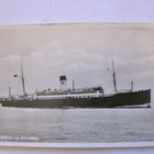 VANHA Postikortti Laiva ss Suecia ss Britannia 1920-l - pikkukuva 1