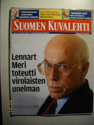 Suomen Kuvalehti Nro 11/2006. (20.3)