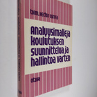 Analyysimalleja koulutuksen suunnittelua ja hallintoa varten - pikkukuva 1