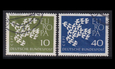 Saksa 367-8 o Europa (1961)