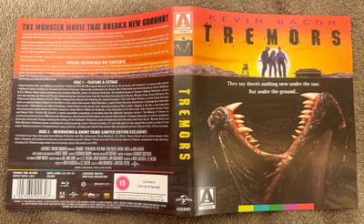 TREMORS (BD) Kevin Bacon ARROW VIDEO