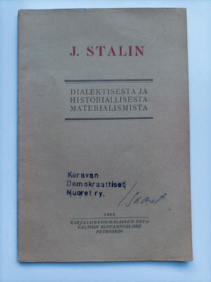 Dialektisesta ja historiallisesta materialismista