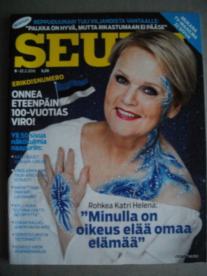 Seura lehti Nro 8/2018 (24.1)